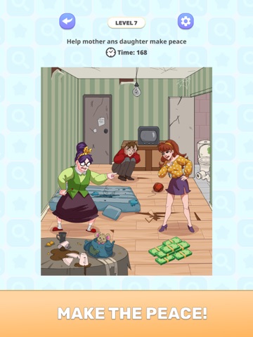 Annoying Brain Puzzle iPad screenshot