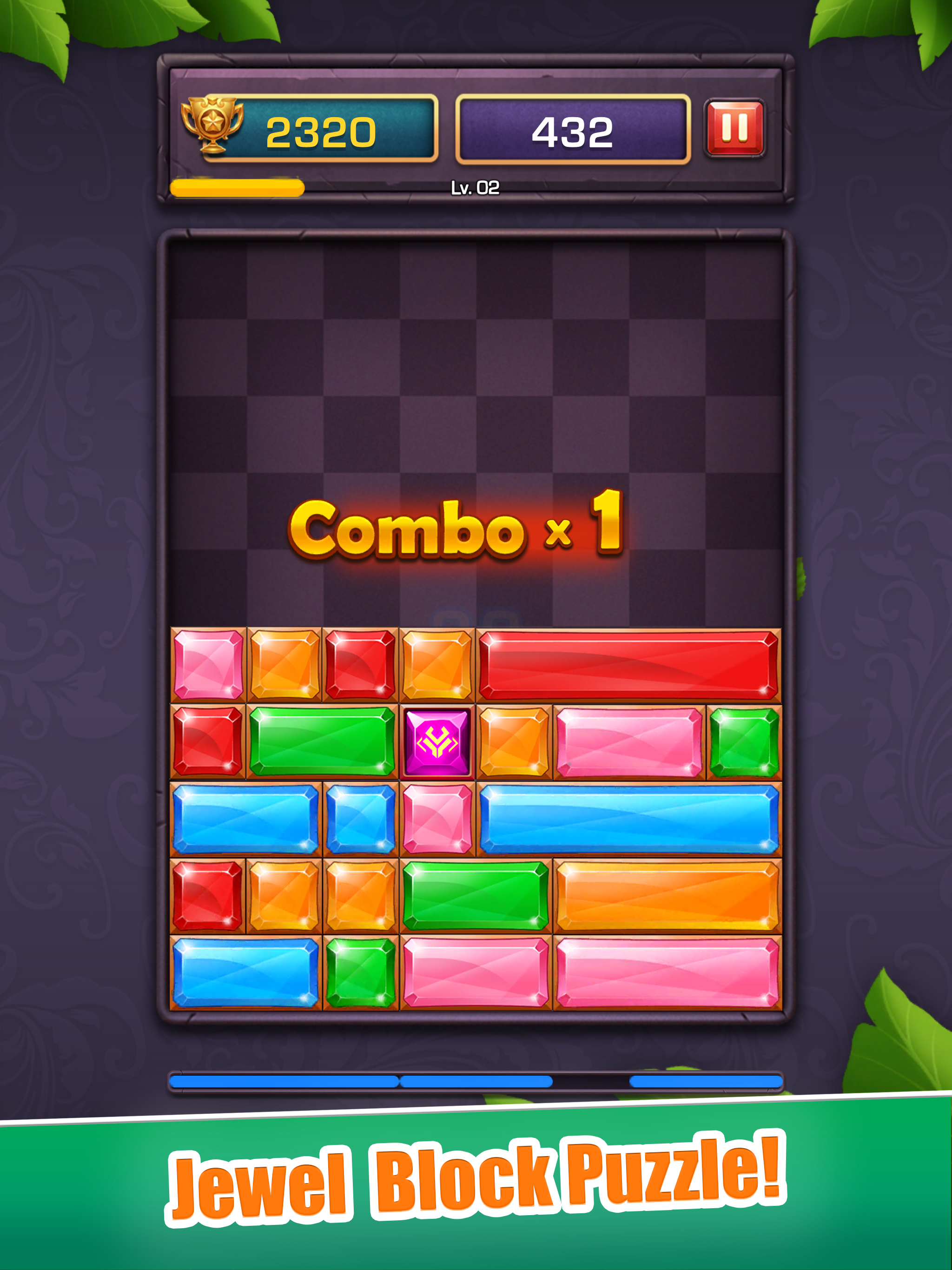 Drop Block 3D : Jewel Legend