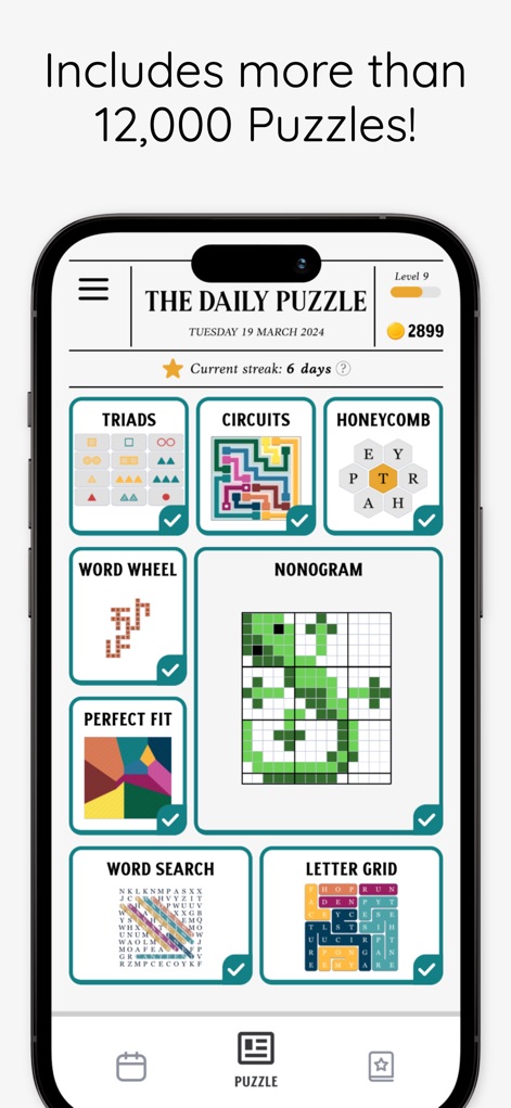 The Daily Puzzle - Games App | MWM