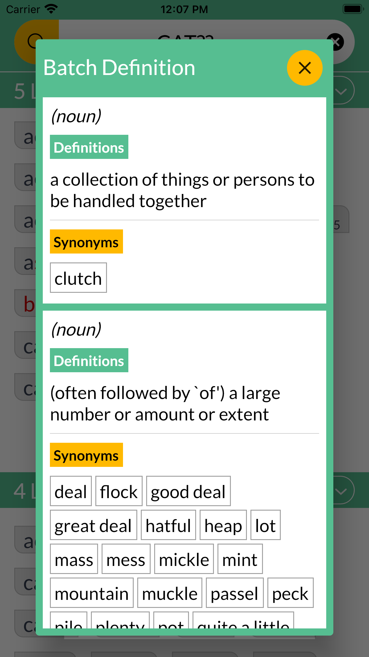 Wordfinder by WordTips screenshot 5