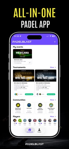 PADELBLAST - Padel tournaments screenshot