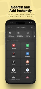 Subscription Day. Calendar screenshot