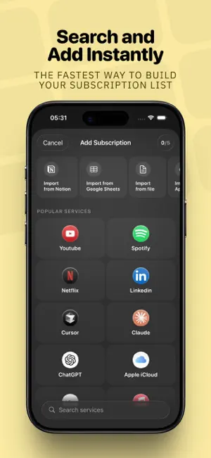 Subscription Day. Calendar screenshot 4