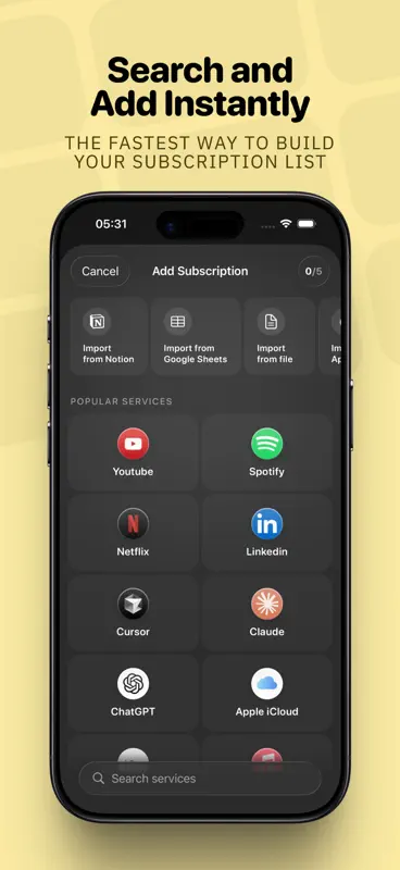 Subscription Day. Calendar screenshot 4 of 7