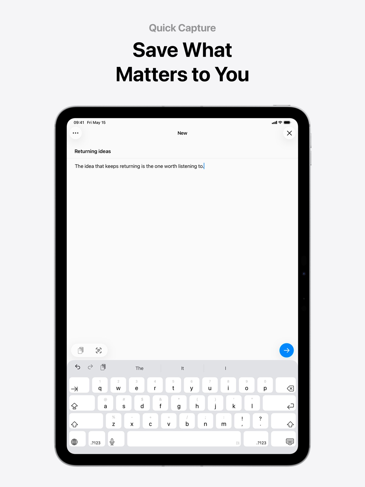 Thoughts: Quote Organizer ipad screenshot 3