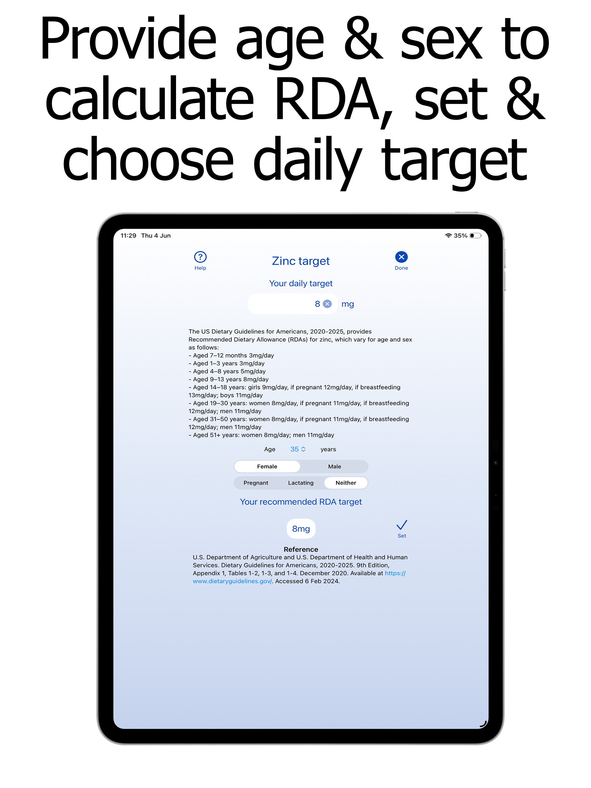 Zinc Counter and Tracker screenshot 11