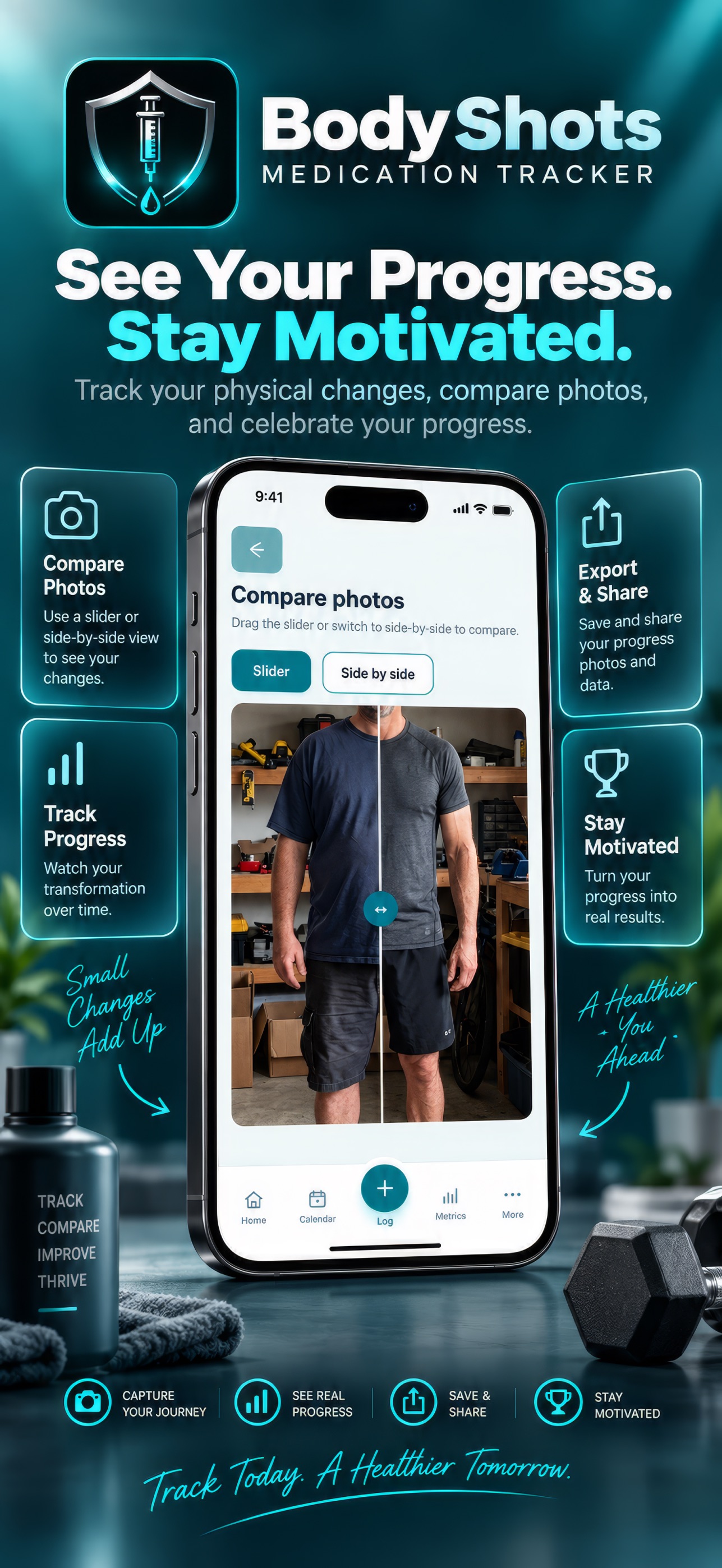 Screenshot 4 of Body Shots Medication Tracker