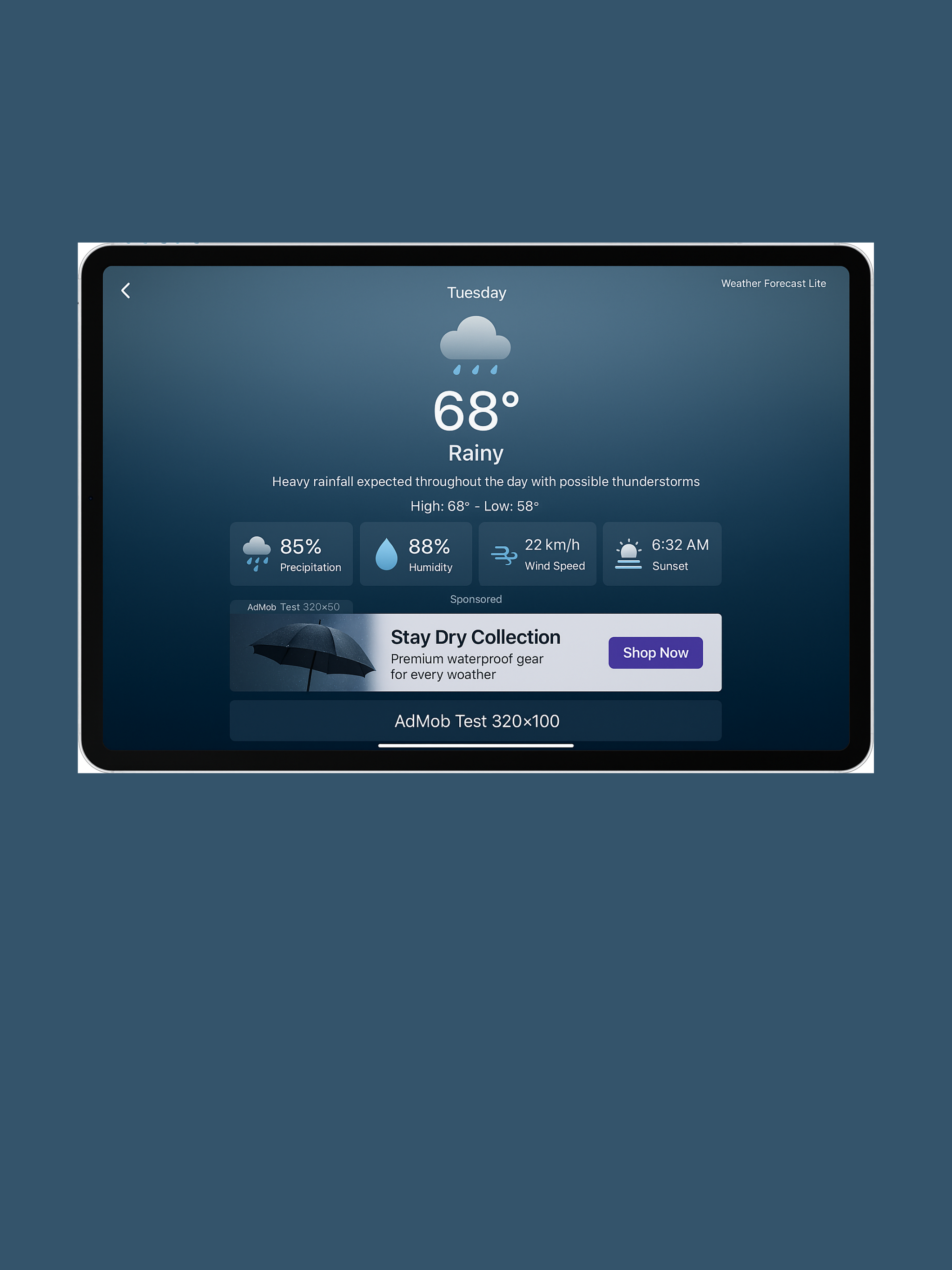 Weather Forecast Lite screenshot 8