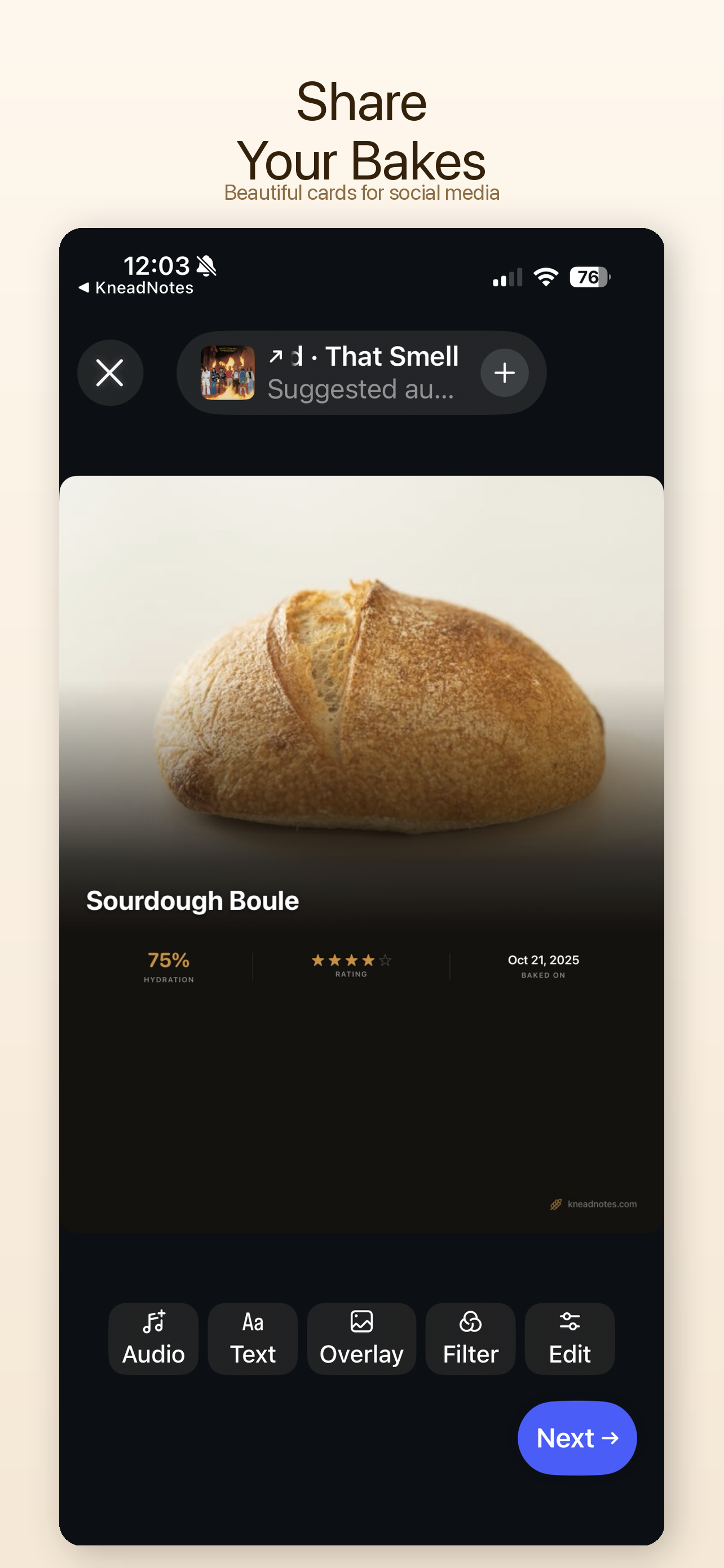 KneadNotes – Baking Journal screenshot 7