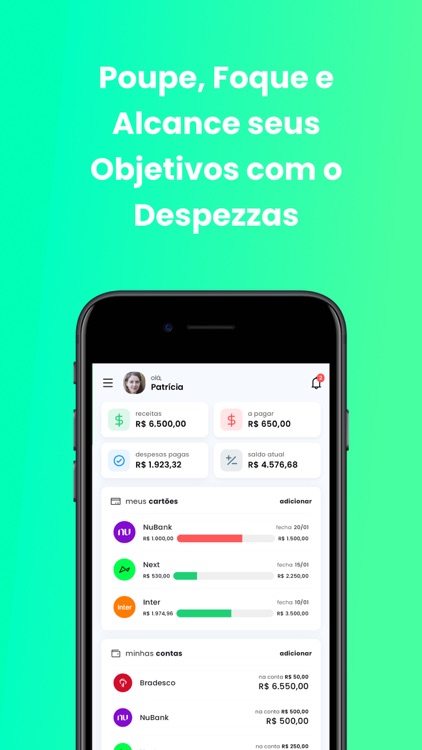 Despezzas: controle financeiro