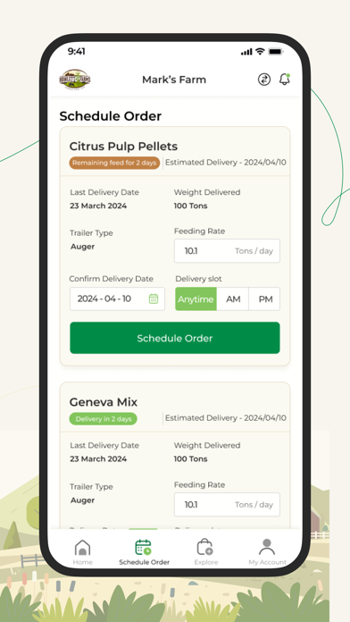 Screenshot 2 of FeedX App