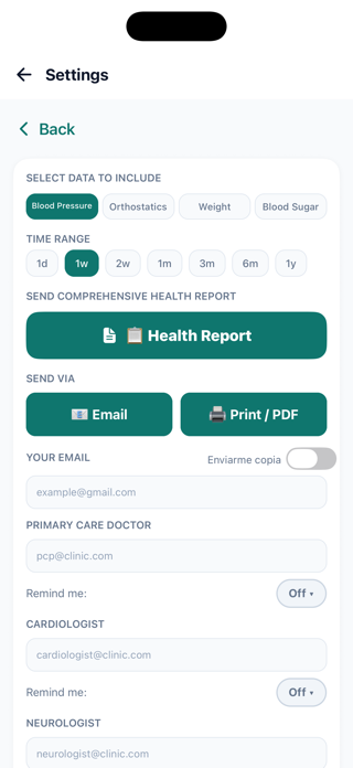 BPMedTracker Screenshot 7 of 10