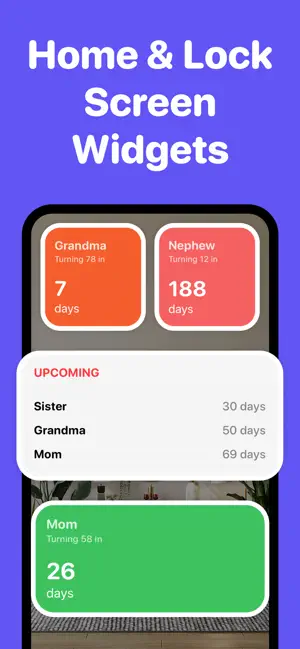 Birthday Countdown • Reminders screenshot 2