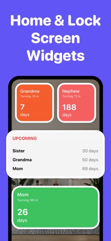 Birthday Countdown • Reminders screenshot