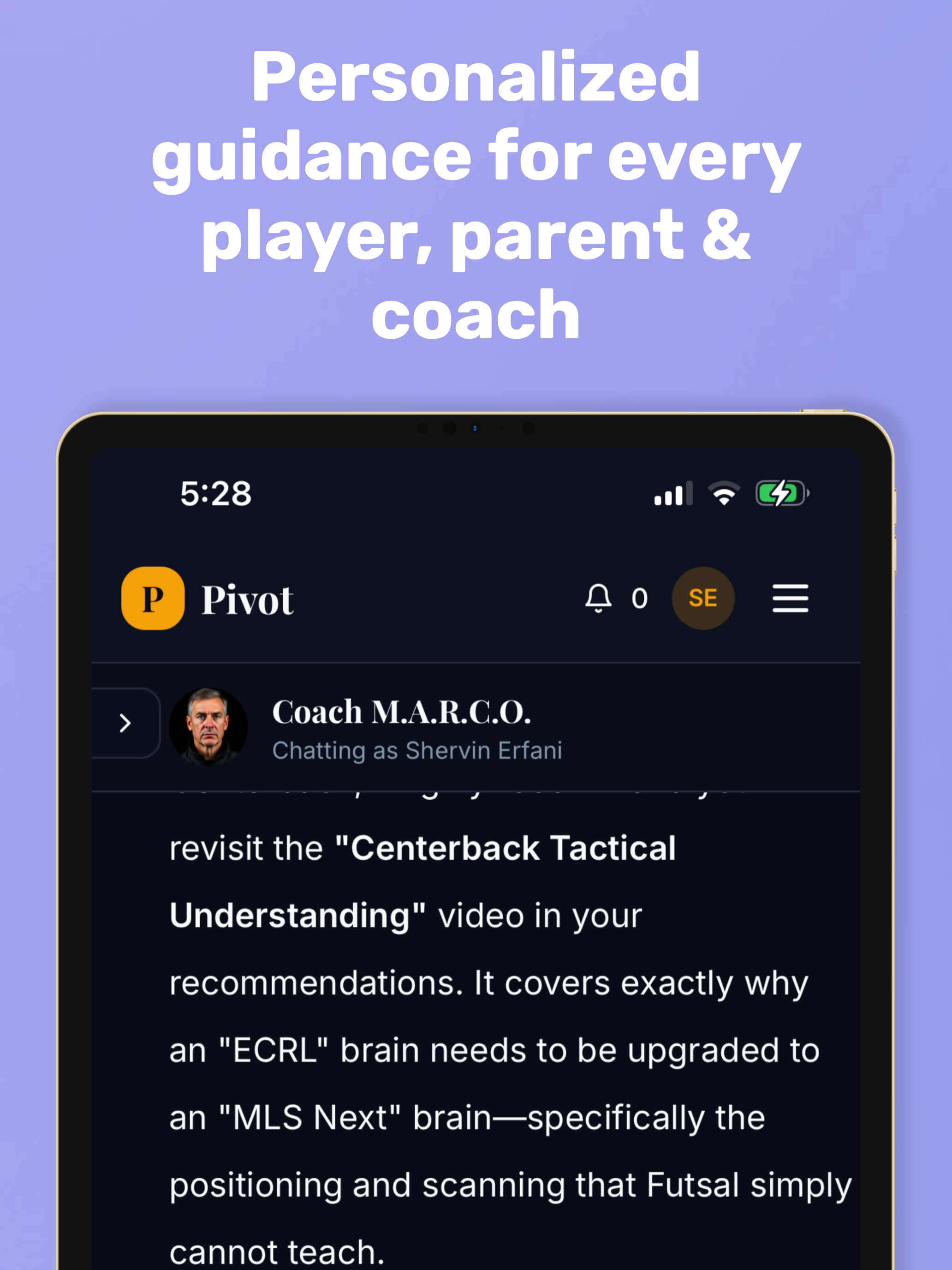 Pivot Soccer