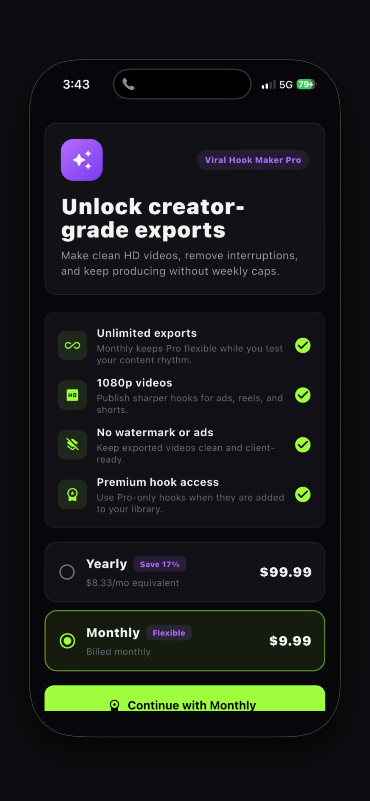 Viral Hook Maker screenshot 8