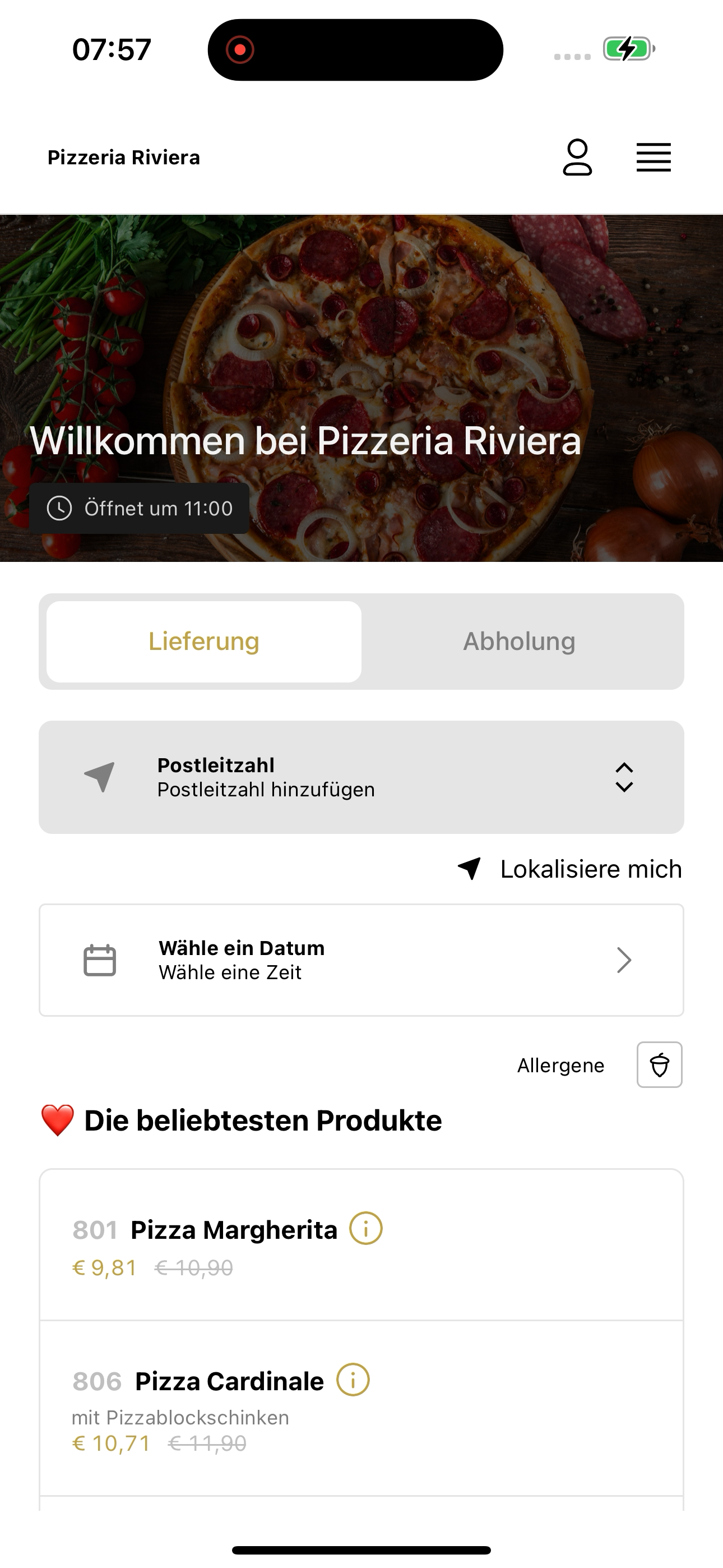 Pizzeria Riviera Wien screenshot 6