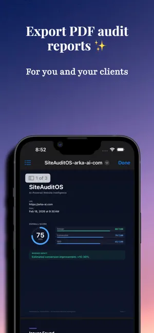 SiteAuditOS screenshot 4