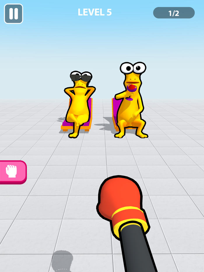 Super Punches Annoying Action