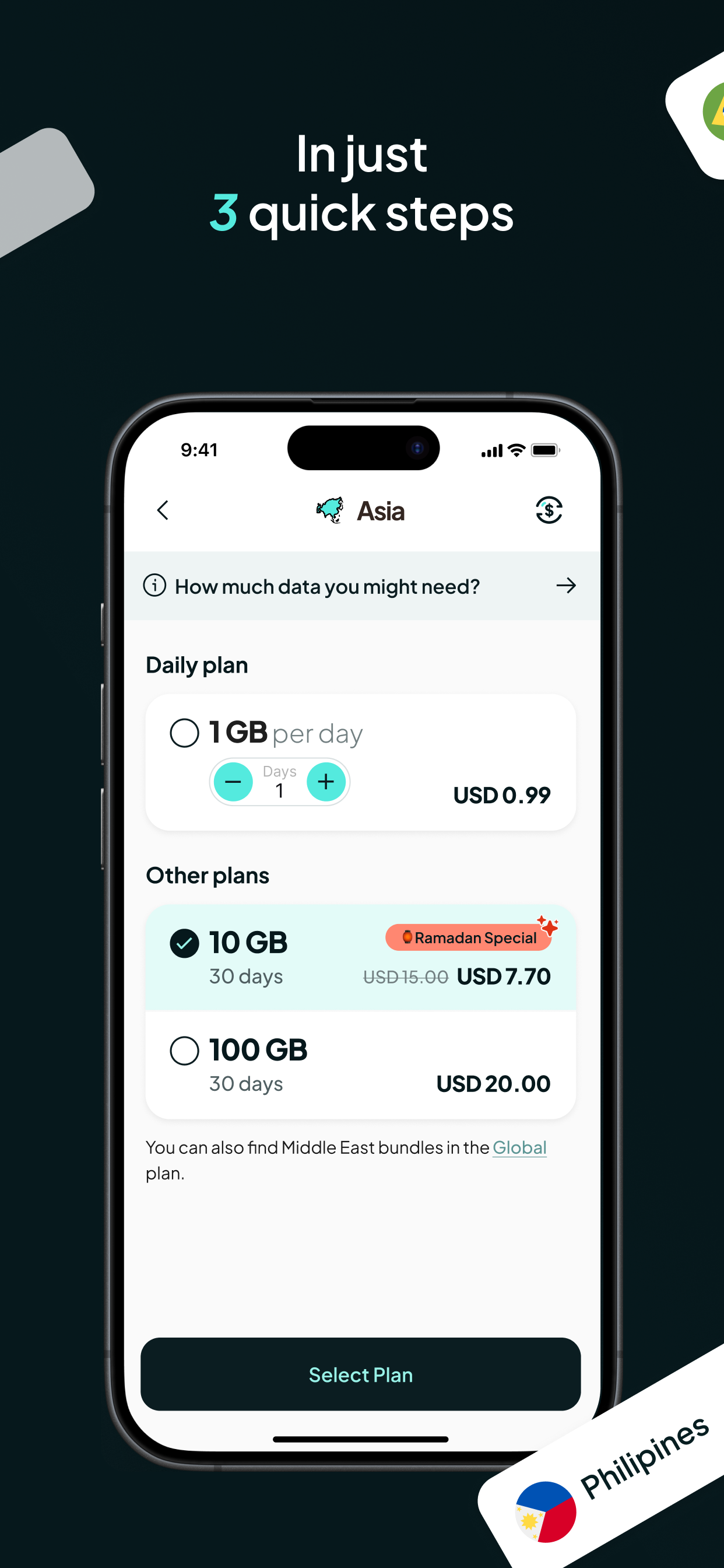 ROWM: eSIM for travel & data screenshot 4