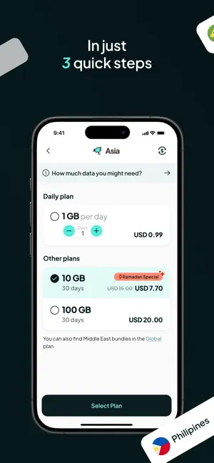 ROWM: eSIM for travel & data screenshot 4