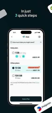 ROWM: eSIM for travel & data Screenshot 4 of 5