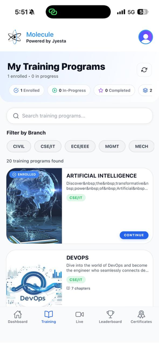 Molecule LMS Screenshot 4 of 9