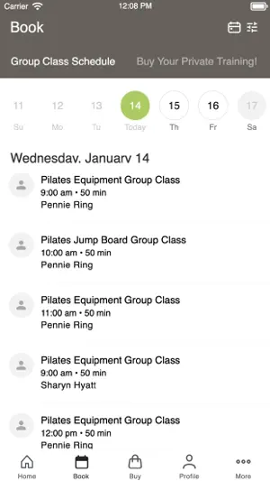 713 Pilates screenshot 2