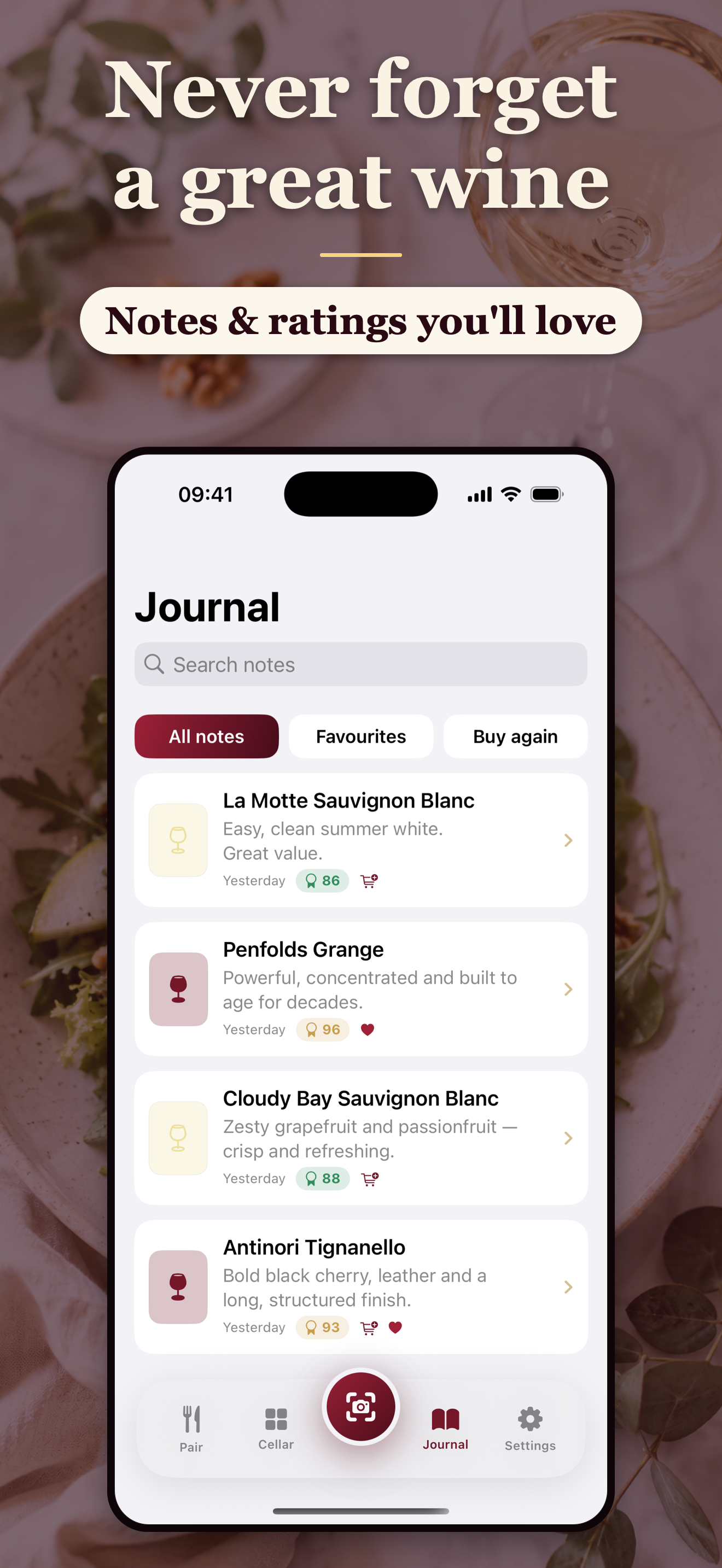 Wine scanner cellar: Grappi screenshot 6