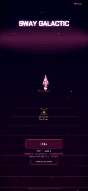 Sway Galactic screenshot 3
