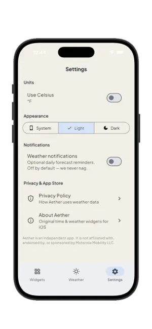 Moto Widget screenshot 4