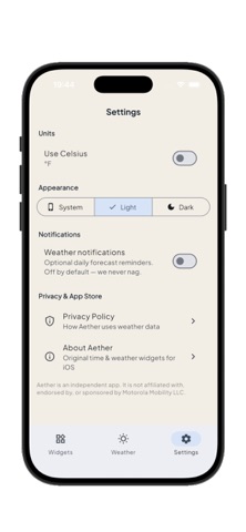 Moto Widget screenshot 4