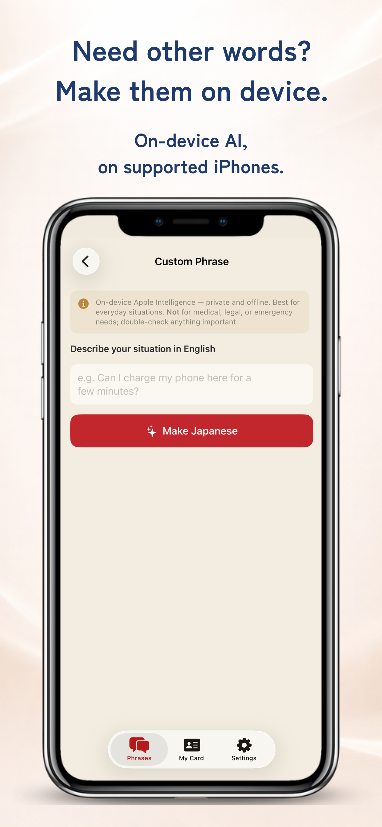 Japan Speak: Travel Phrases
