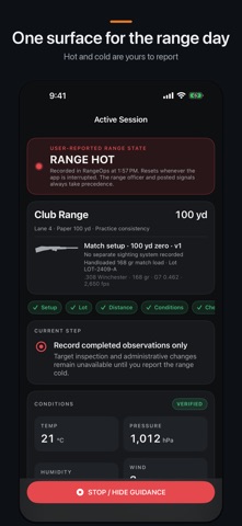 RangeOps: Firearm Range Log Screenshot 2 of 6