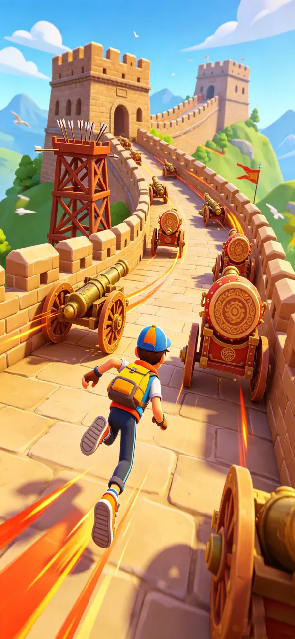 Screenshot #1 pour Toon Runner