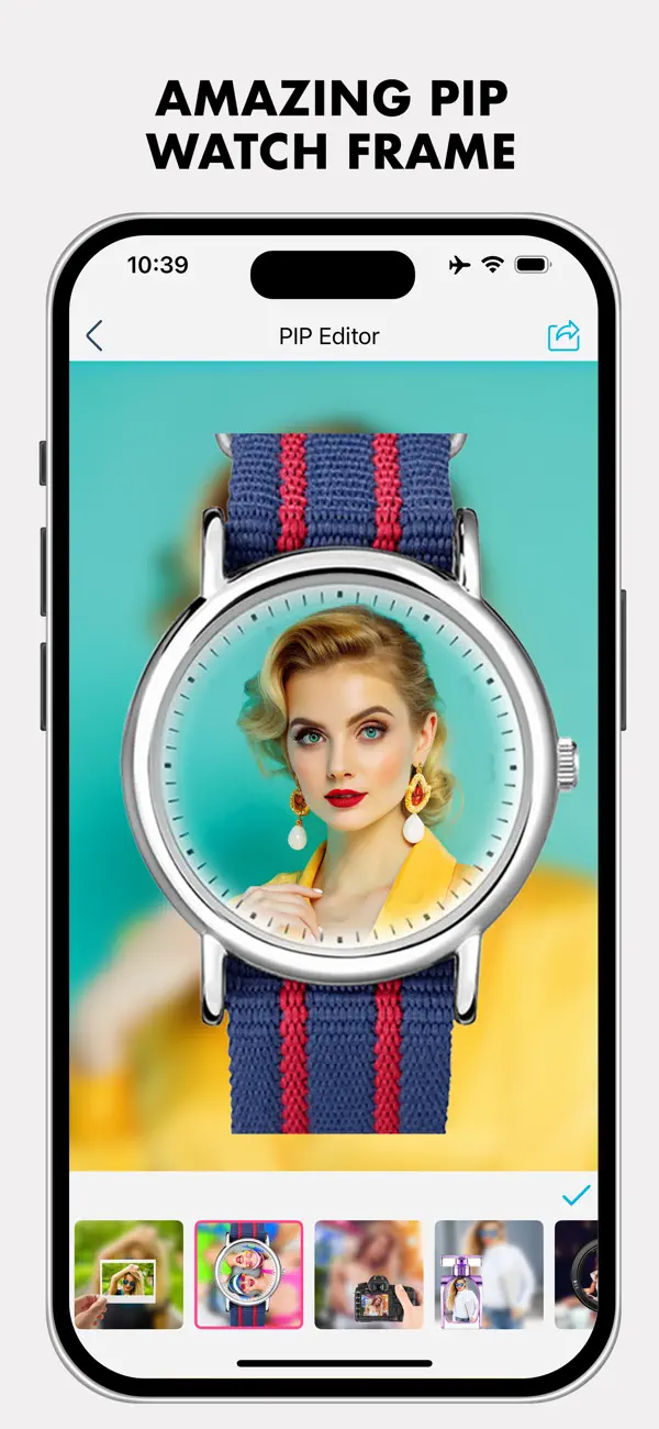 Screenshot #2 pour Pip Photo Editor, Stickers