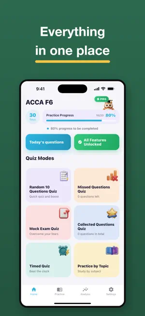 ACCA F6 Tax Exam Prep screenshot 1