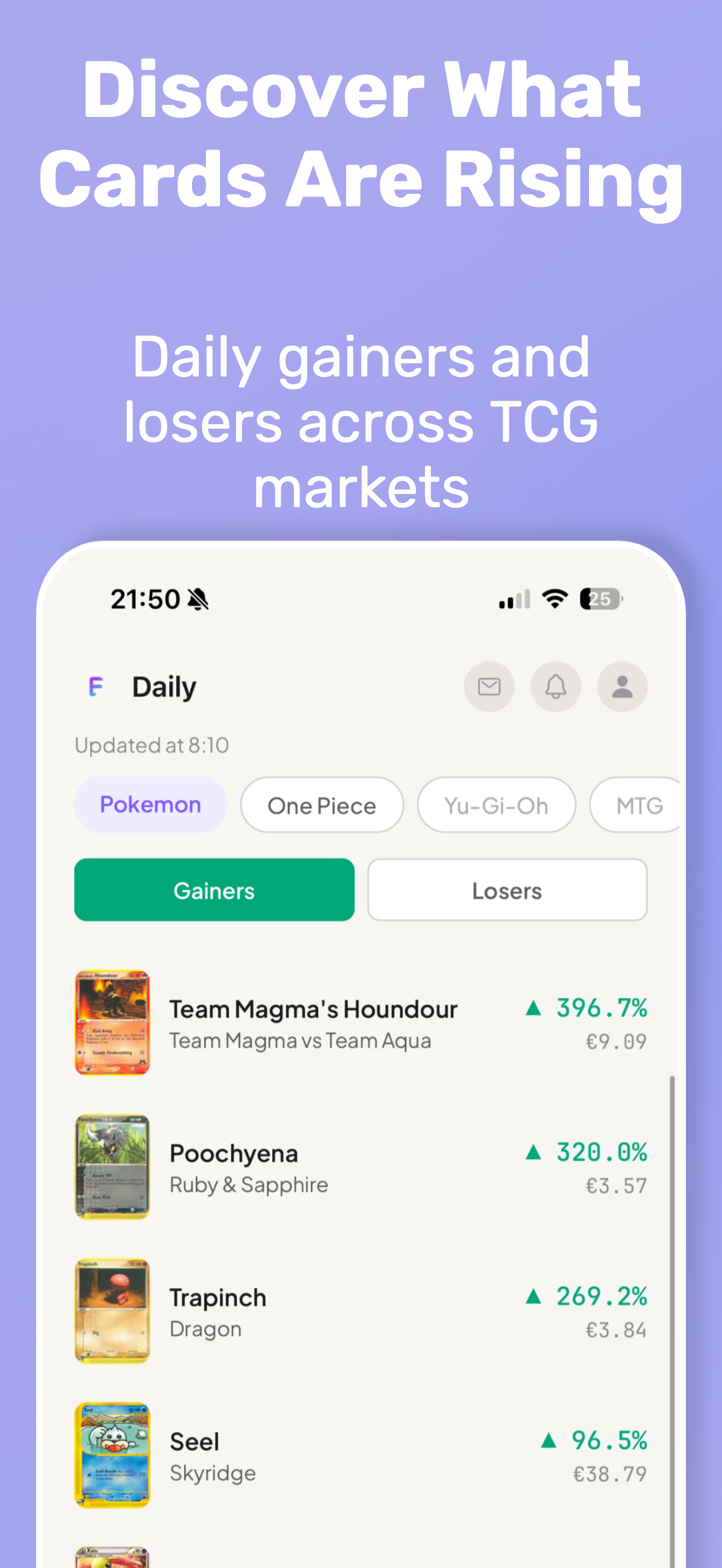 Flipzi TCG Price Tracker