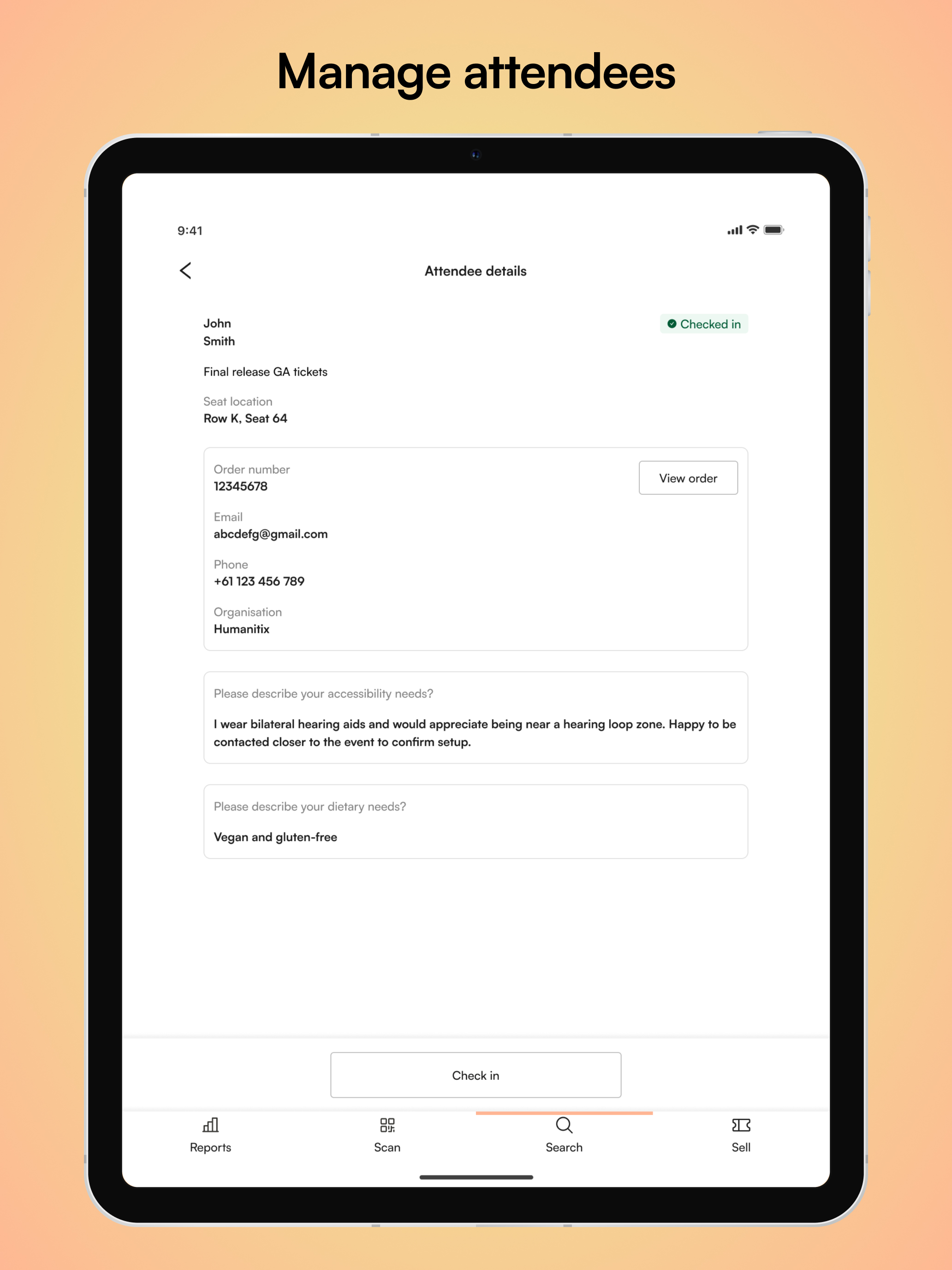 Humanitix for Hosts