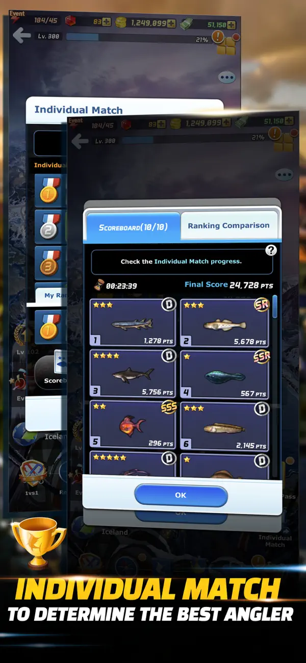 Ace Fishing: Wild Catch iOS Mod IPA screenshot 6 - iOS game interface