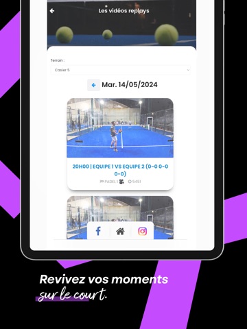 CARRE PADEL iPad screenshot