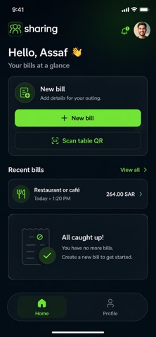 sharing screenshot