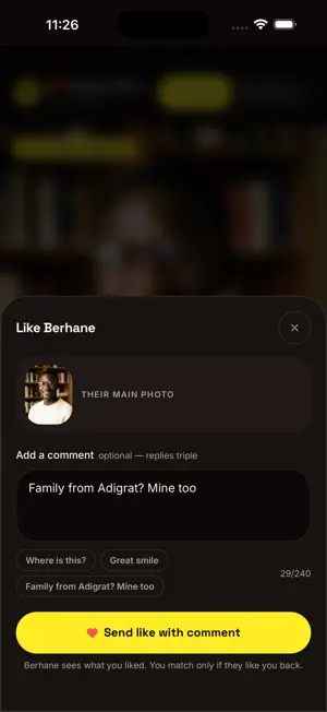 Beles: Tigrayan Dating screenshot 3