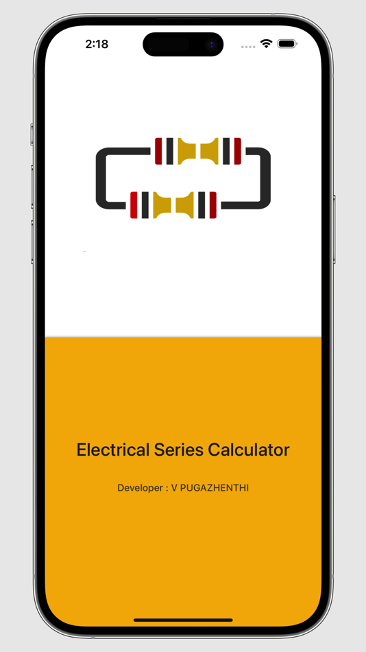 #1. Electrical Series Calculator (iOS) Podle: V PUGAZHENTHI