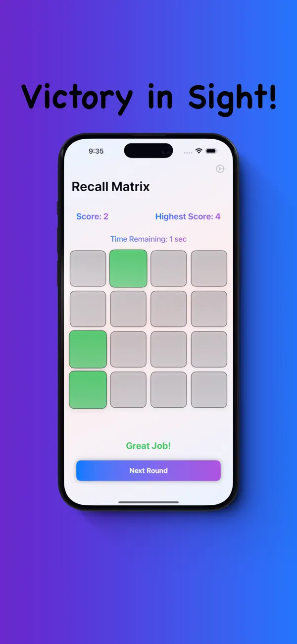 Screenshot #1 pour Recall Matrix