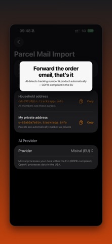 Trackr: Package Tracker Screenshot 6 of 8