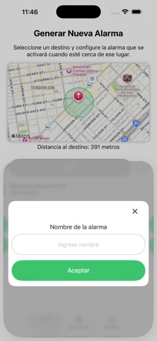 A Tiempo APP screenshot