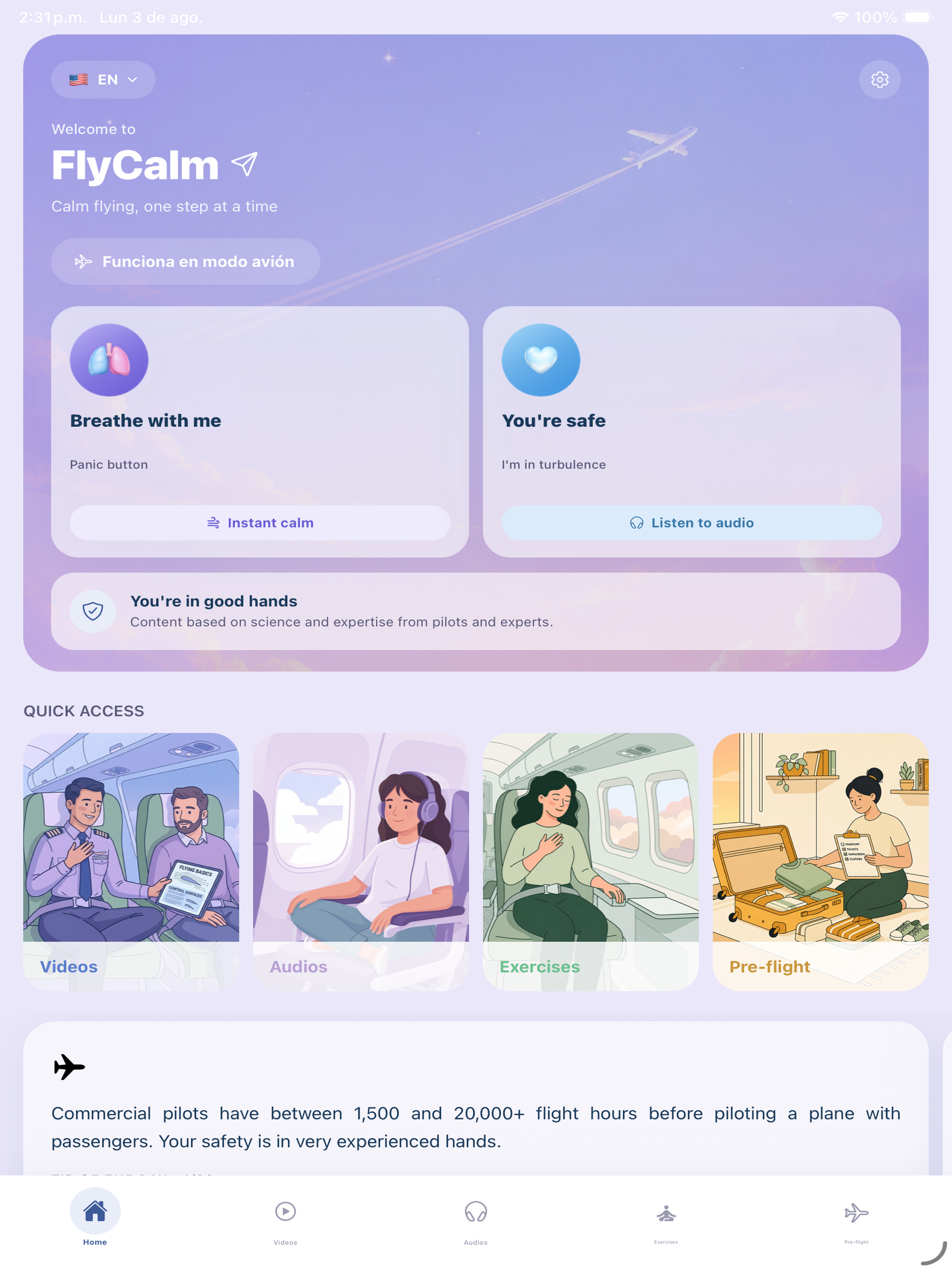 FlyCalm: Calm Flying screenshot 9