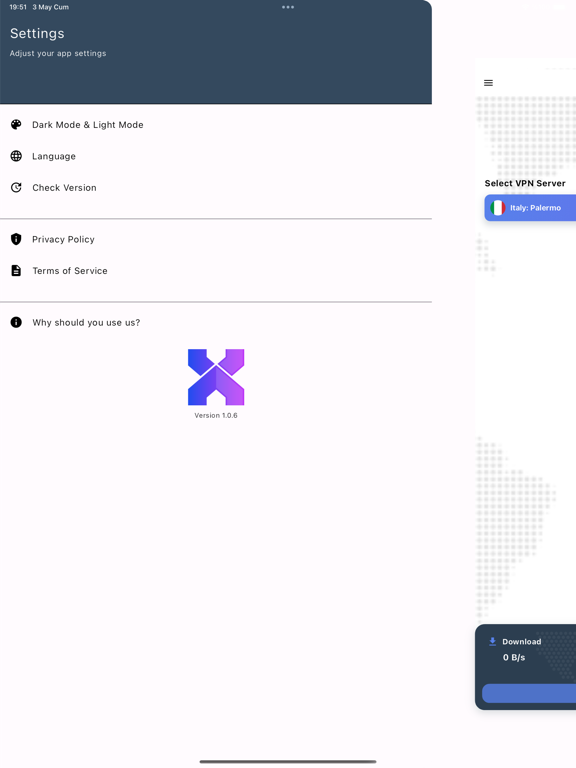 Nyx VPN: Secure & Fast Proxy iPad screenshot 3 - Utilities app