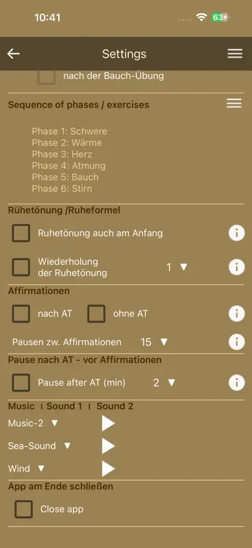 Autogenes Training – AT-Profi screenshot 3 of 10